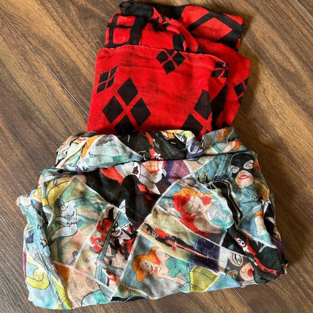 Harley Quinn Infinity Fashion Scarves